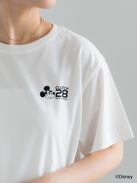 【Disney】MICKEY/ロゴプリントTシャツ©Disney