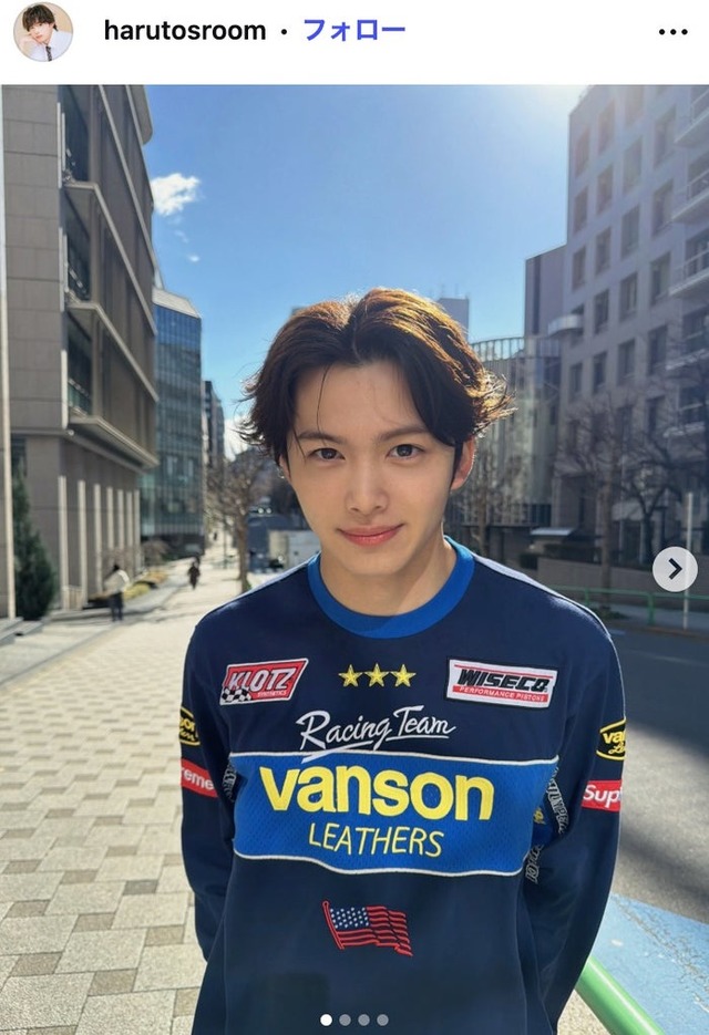 今井暖大Instagramより