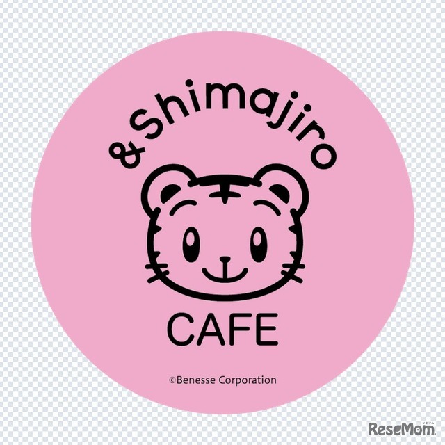 cafe＆Shimajiroステッカー（3枚組）　(c) Benesse Corporation 1988-2026 / しまじろう