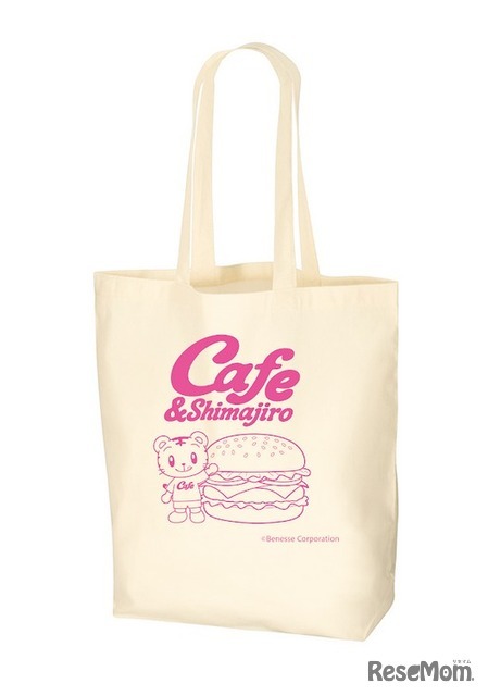 cafe＆Shimajiroキャンバストートバッグ　(c) Benesse Corporation 1988-2026 / しまじろう