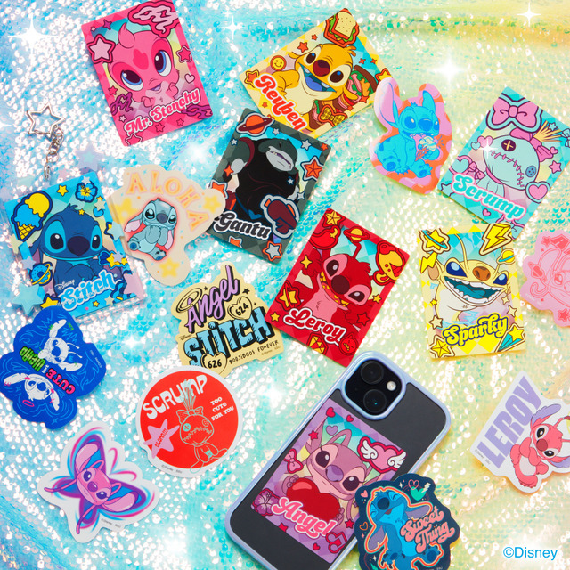 J賞／Happyくじ「Stitch Colorful Kawaii」©Disney