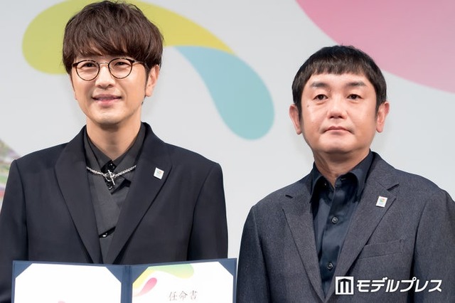 イベントに登壇した北川悠仁、岩沢厚治／ゆず（C）モデルプレス