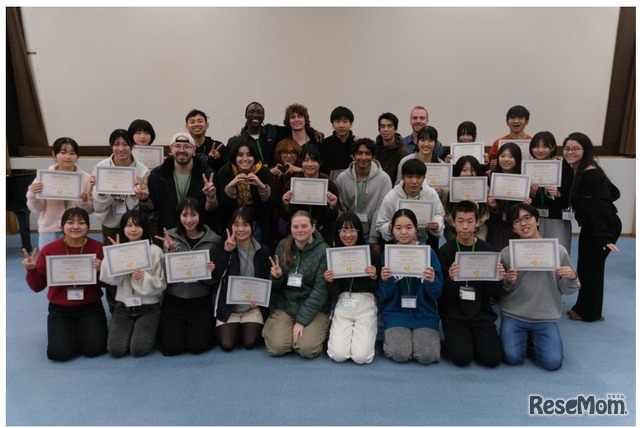 2026年2月に、福岡県宗像市で主催したグローバルキャンプのようす