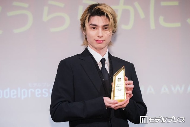 「モデルプレスベストドラマアワード」助演俳優部門1位を受賞した本田響矢（C）モデルプレス