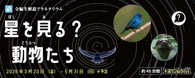 全編生解説プラネタリウム星を見る？動物たち