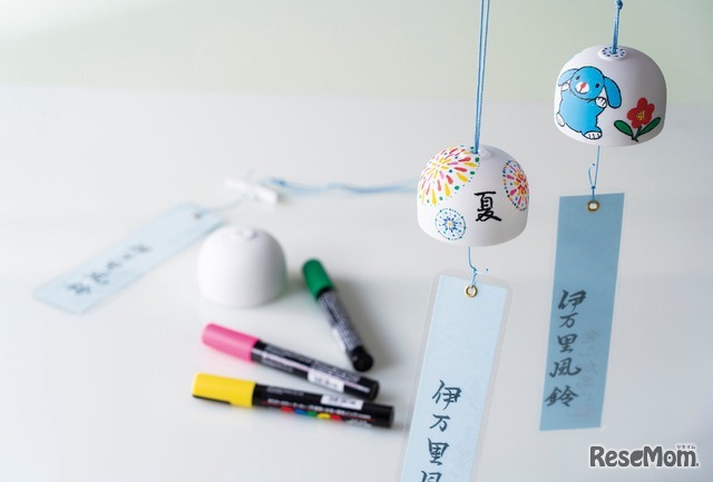 「涼を呼ぶ音色」風鈴絵付け