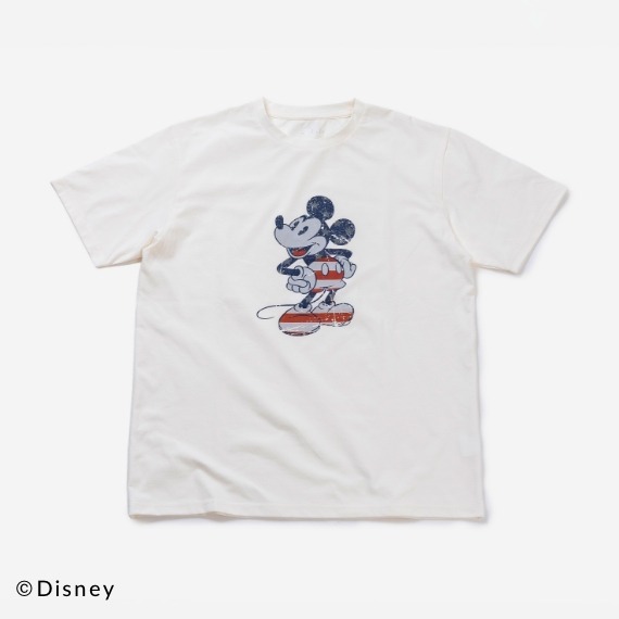 UVカットドライグラフィックTシャツミッキー