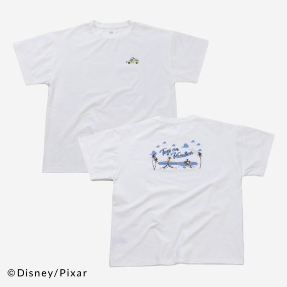 UVカットドライグラフィックTシャツバケーション