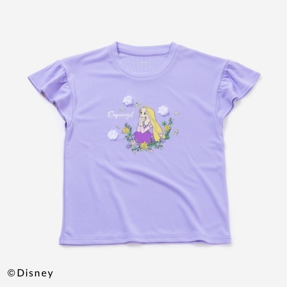 iCOOL遮熱UV袖フリルTシャツ