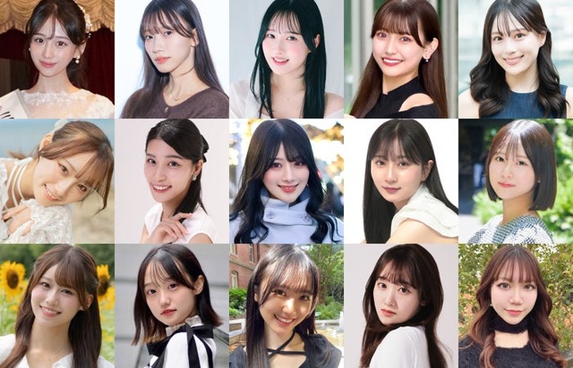 「MISS OF MISS CAMPUS QUEEN CONTEST 2026」決勝（前半）進出者（提供写真）