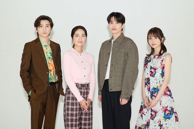 （左から）京本大我、仁村紗和、志尊淳、長濱ねる（C）日本テレビ