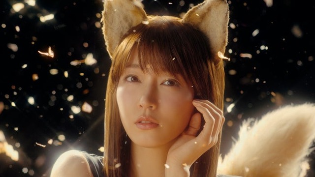 吉岡里帆／新TVCM「帰ってきたどんぎつね 篇」（提供写真）