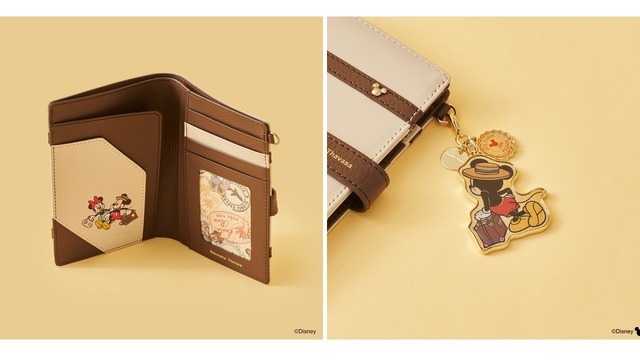 パスポートケース　Samantha Thavasa ／DISNEY DREAM TRAVELコレクション「ミッキー＆ミニー」