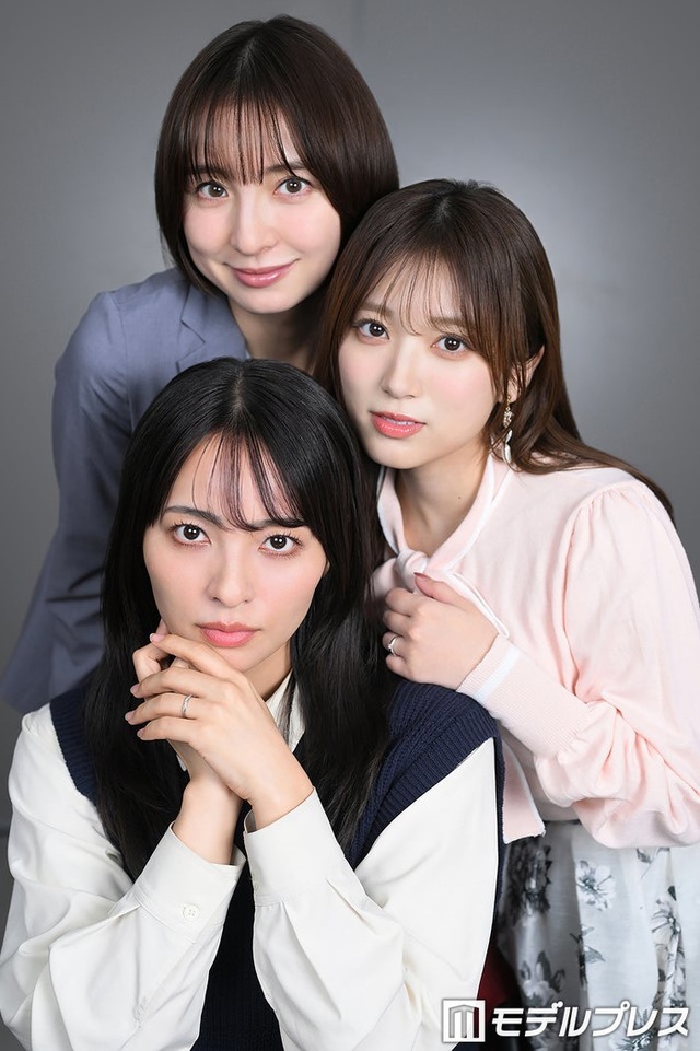 （上から）篠田麻里子、矢吹奈子、水崎綾女（C）モデルプレス