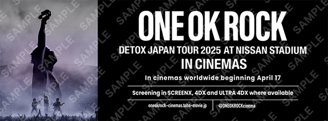 『ONE OK ROCK DETOX JAPAN TOUR 2025 AT NISSAN STADIUM IN CINEMAS』 2026, 10969, Inc.