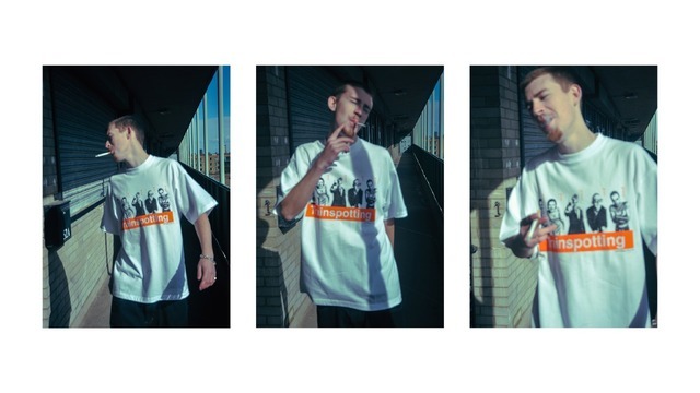 トレインスポッティング 30th Anniversary T 2nd　Photo by Una Lowe