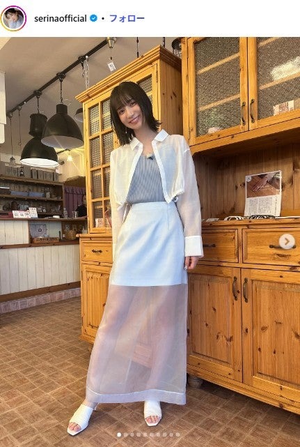 芹那Instagramより