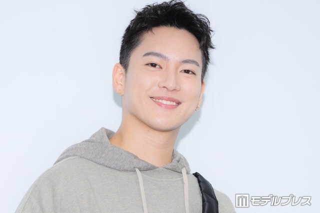 “MASU BAG” 販売記念記者発表会に出席した三山凌輝（C）モデルプレス