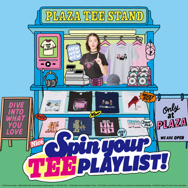 「Spin your TEE PLAYLIST!」