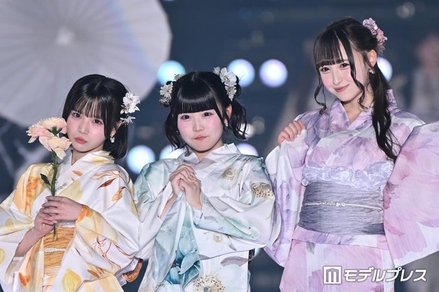 あいす、虹羽みに、若葉のあ（C）モデルプレス