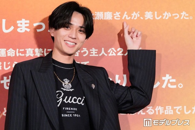 観客の感想をアピールする“永瀬タイム”の永瀬廉（C）モデルプレス