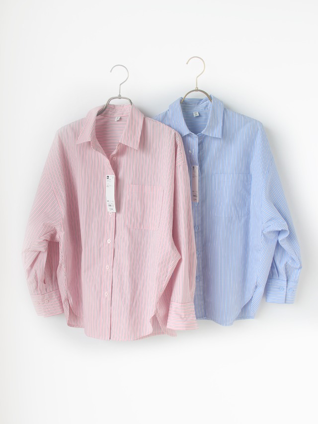 【GU】バズるの納得！46歳スタイリストが思わず色ち買いしたシャツが「着た瞬間に