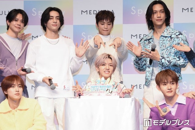 「MEDULLA」新CM発表会に出席したINI（C）モデルプレス