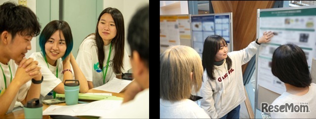 個々の活動と並行して開催されるワークショップ等のセッションにも参加しながら、それぞれのアイデアを深める