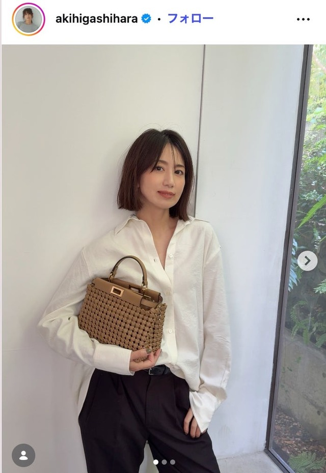 東原亜希Instagramより