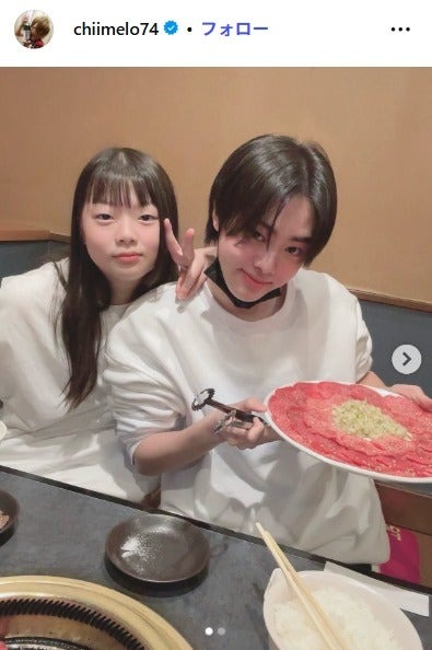 まひめろ＆琉ちゃろ／ちいめろInstagramより