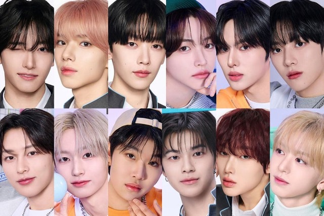 （上段左から）パク・シヨン、矢田佳暉、釼持吉成、加藤大樹、安部結蘭、オ・シンヘン、小清水蓮、ユ・ヒョンスン、照井康祐、アダム・ナガイ、熊部拓斗、飯塚亮賀（提供写真）
