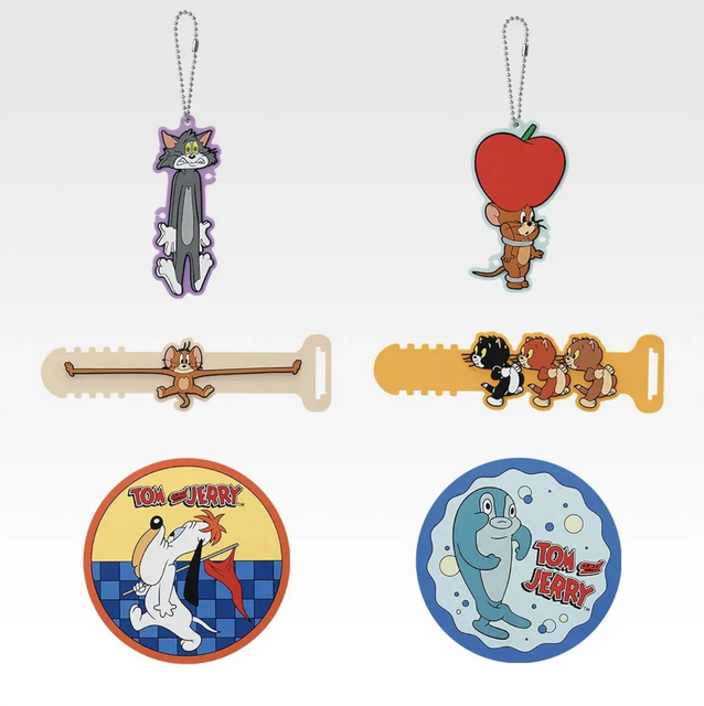 H賞 ラバーアソートコレクション／一番くじ トムとジェリー Colorful Funny Time！