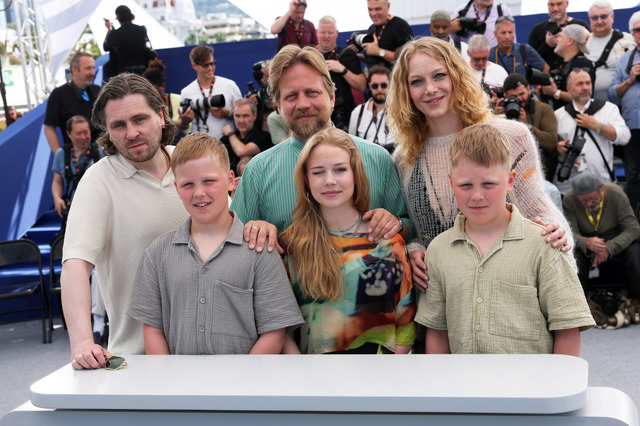 『きれっぱしの愛』監督、キャスト　カンヌ国際映画祭フォトコールPhoto by Pascal Le Segretain/Getty Images