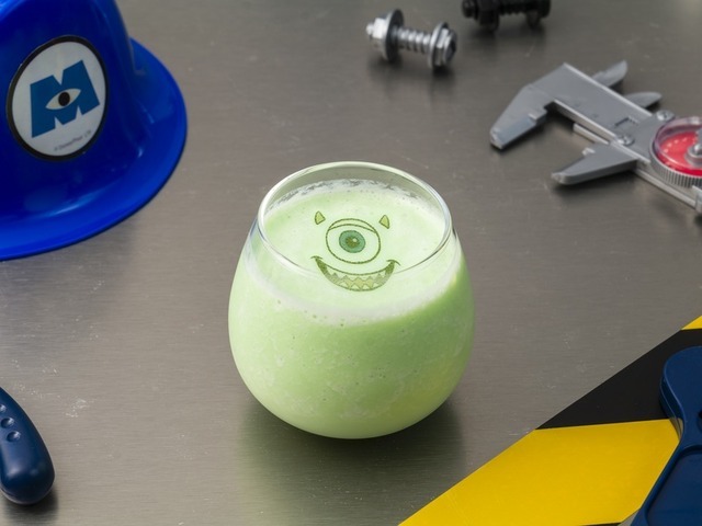 ＜マイク＞メロンミルク　　税込1,190円「モンスターズ・インク」OH MY CAFE(C)Disney/Pixar