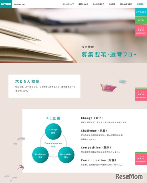 採用情報（2027年採用）