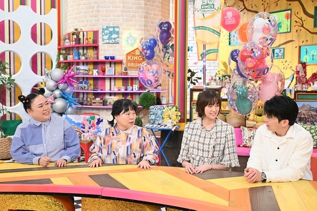 ニッチェ、佐藤栞里、藤森慎吾（C）TBS