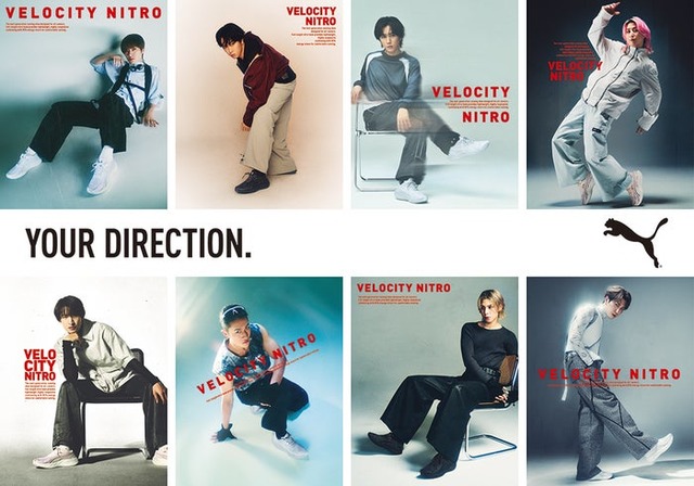 Snow Man／プーマ ジャパン新キャンペーン動画：「YOUR DIRECTION」（提供写真）