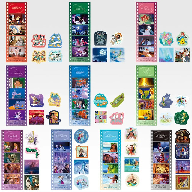 G賞　 クリアブックマーク＆ステッカーセット© Disney© Disney/Pixar