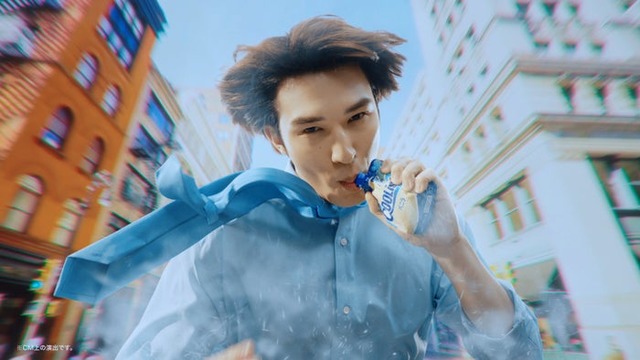 ジェシー／新TVCM「瞬間爽快感」篇（提供写真）