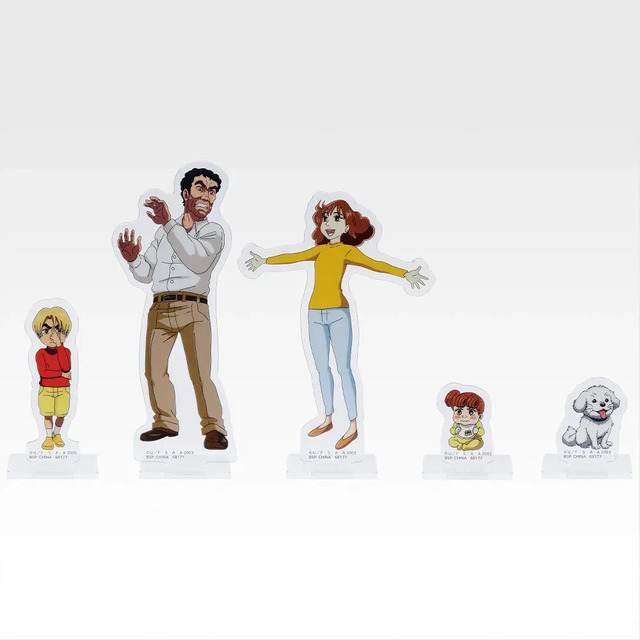 E賞 野原一家アクリルスタンド©臼井儀人／双葉社・シンエイ・テレビ朝日・ＡＤＫ 1993-2025