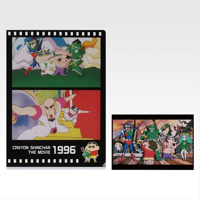 H賞 クリアファイル＆ポストカードセット -1993～2008-©臼井儀人／双葉社・シンエイ・テレビ朝日・ＡＤＫ 1993-2025