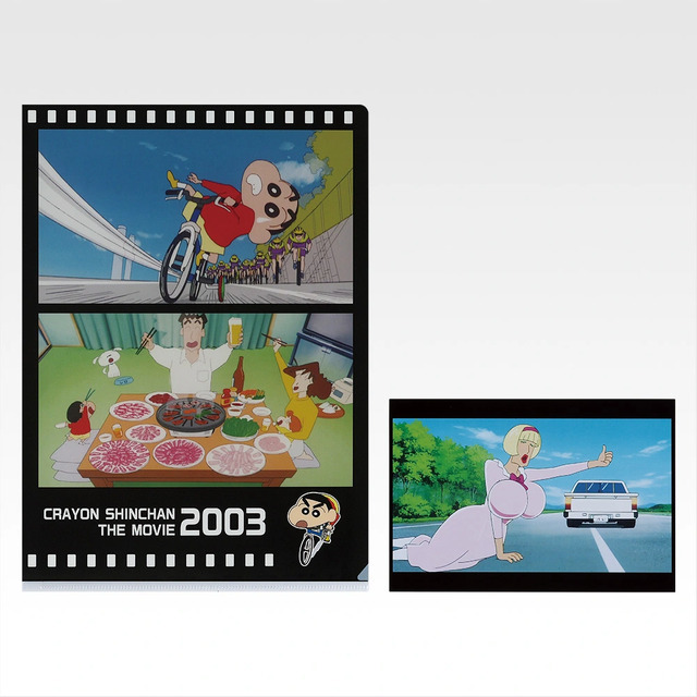 H賞 クリアファイル＆ポストカードセット -1993～2008-©臼井儀人／双葉社・シンエイ・テレビ朝日・ＡＤＫ 1993-2025