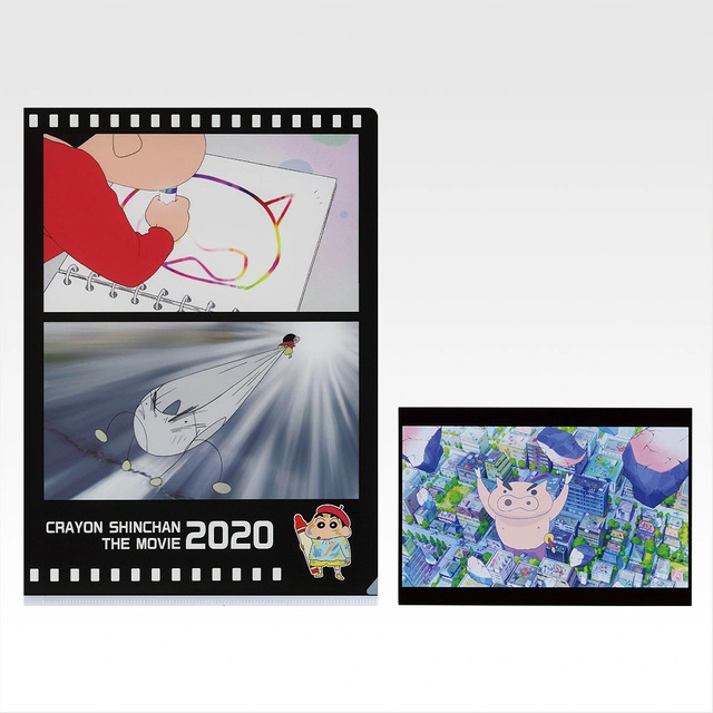 I賞 クリアファイル＆ポストカードセット -2009～2025-©臼井儀人／双葉社・シンエイ・テレビ朝日・ＡＤＫ 1993-2025