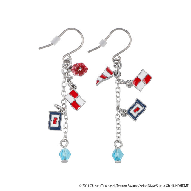 コクリコ坂から 旗あげ ピアス