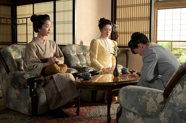 見上愛、上坂樹里、多部未華子「風、薫る」第16話（C）NHK