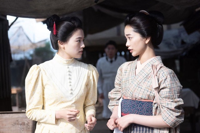 上坂樹里、見上愛「風、薫る」第16話（C）NHK