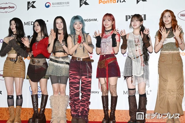 Kep1er／シャオティン、ダヨン、ユジン、ヒカル、ヨンウン、チェヒョン、ヒュニンバヒエ（C）モデルプレス