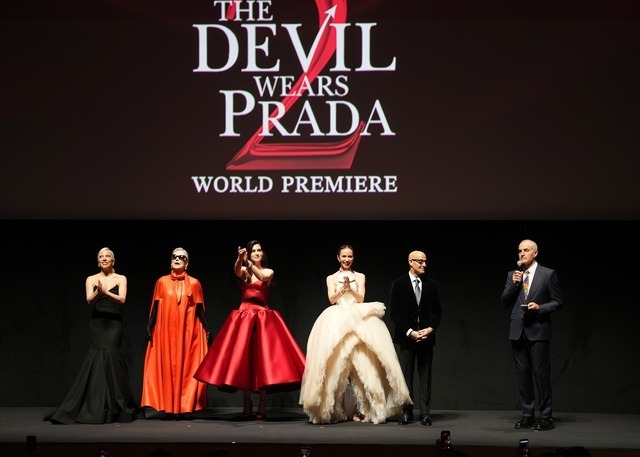『プラダを着た悪魔２』Photo by Mike Coppola／Getty Images for 20th Century Studios／Getty Images for Disney