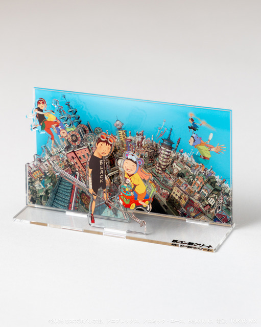 『鉄コン筋クリート』宝町アクリルジオラマ©2006松本大洋/小学館、アニプレックス、アスミック・エース、Beyond C.、電通、TOKYO MX