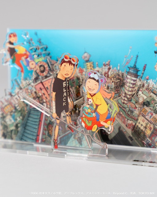 『鉄コン筋クリート』宝町アクリルジオラマ©2006松本大洋/小学館、アニプレックス、アスミック・エース、Beyond C.、電通、TOKYO MX